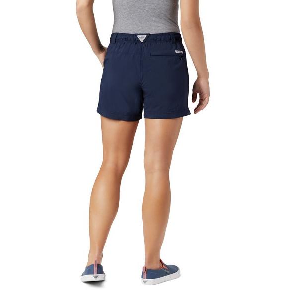 Columbia PFG Backcast Shorts Navy For Women's NZ7934 New Zealand